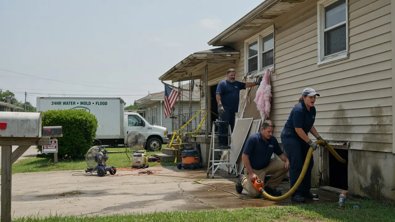 Water Damage Repair in Sledge, MS near me